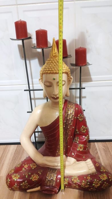 Buda decoração pintado a mao