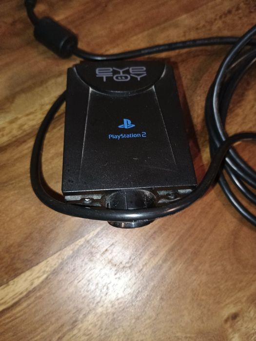 Ps2 eye toy + 3 gry