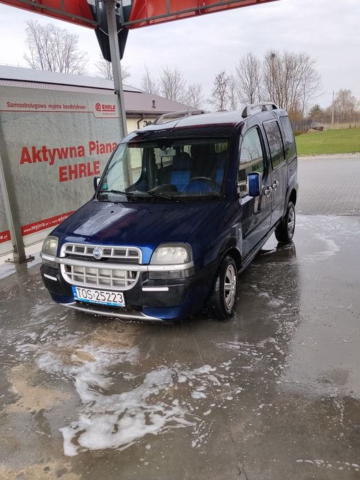 Fiat Doblo Malibu 1.9 diesel 105 km hak klima 2003 r zamiana