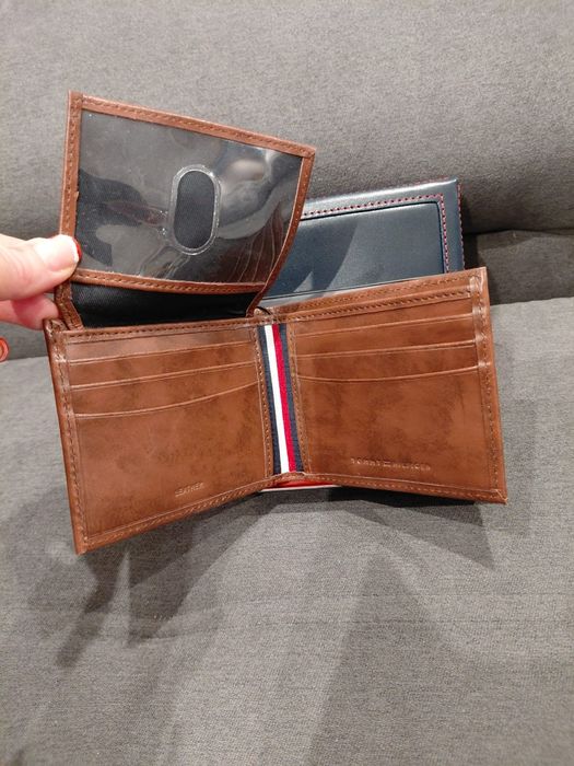 Super prezent oryginalny męski porfel Tommy Hilfiger