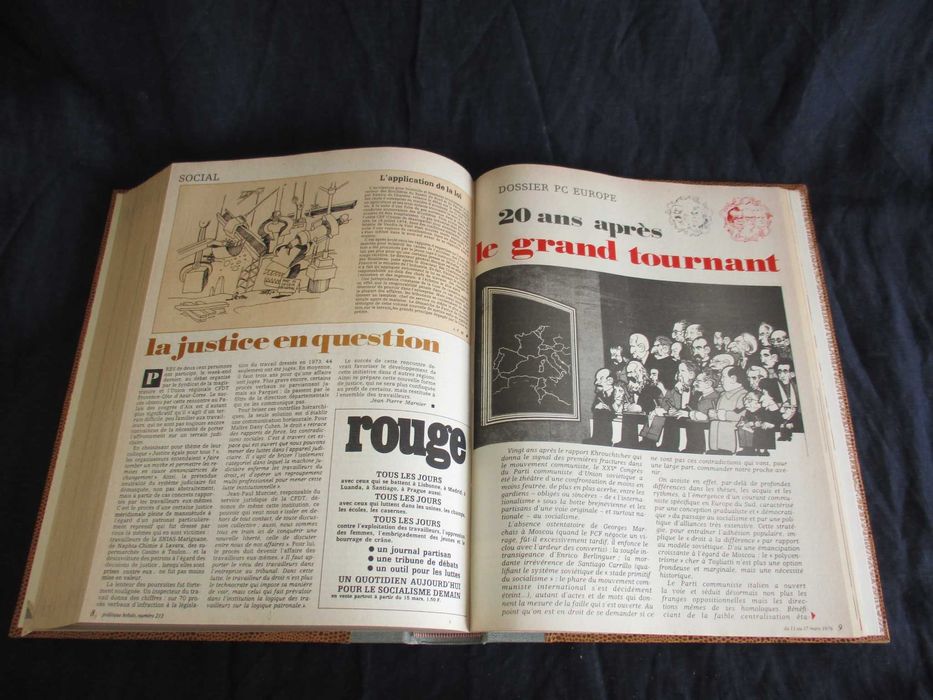 Livros Politique Hebdo Compilação Verão de 1975