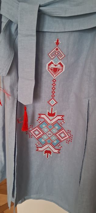Нова лляна сукня вишиванка
