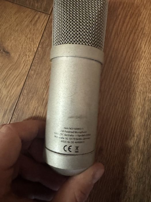 Mikrofon pojemnosciowy auna