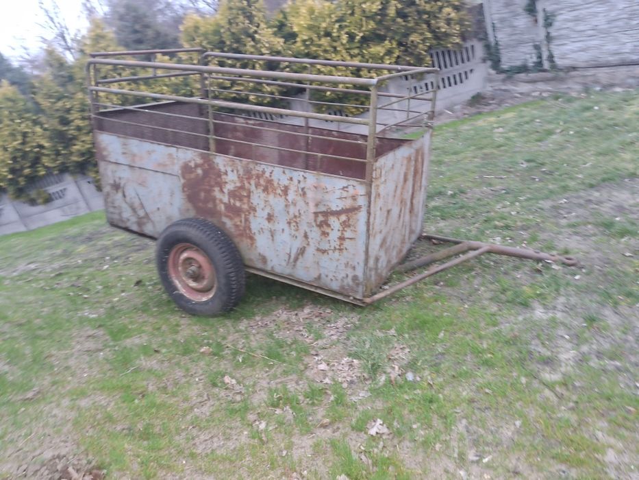 Przyczepka dwukołówka