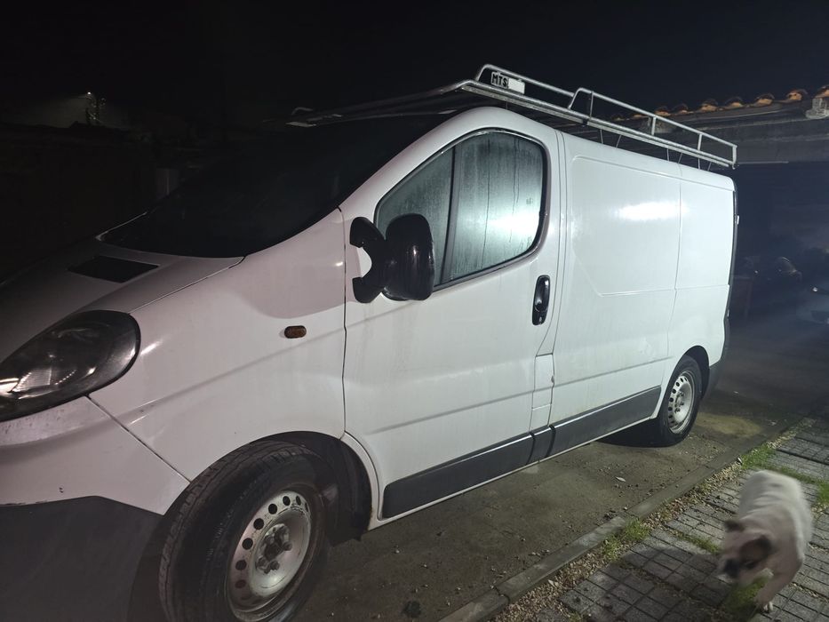 Opel Vivaro 1.9 CDTI – Carrinha de trabalho com grade e escada