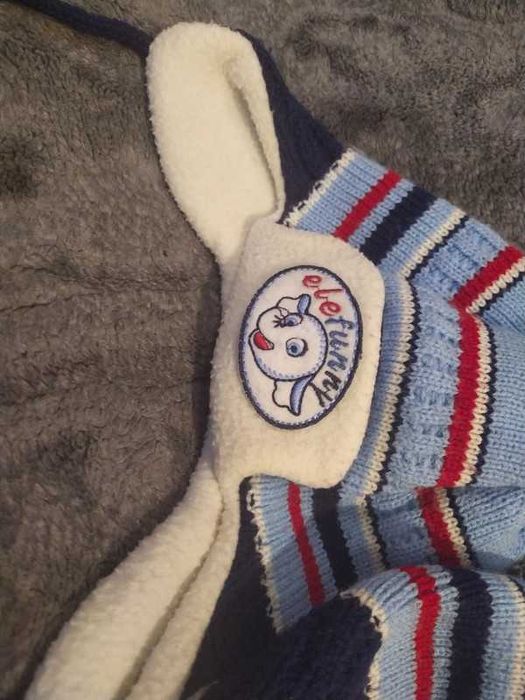 Czapeczki zimowe 2 szt.