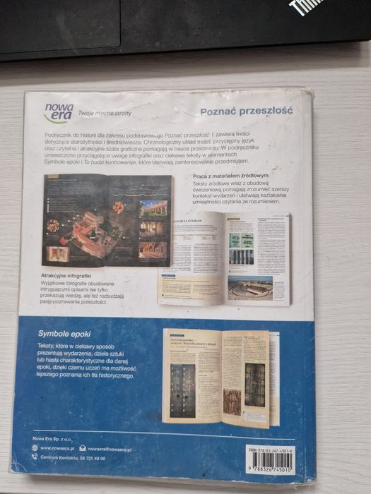Poznać przeszłość 1 Podręcznik do historii dla liceum I technikum.