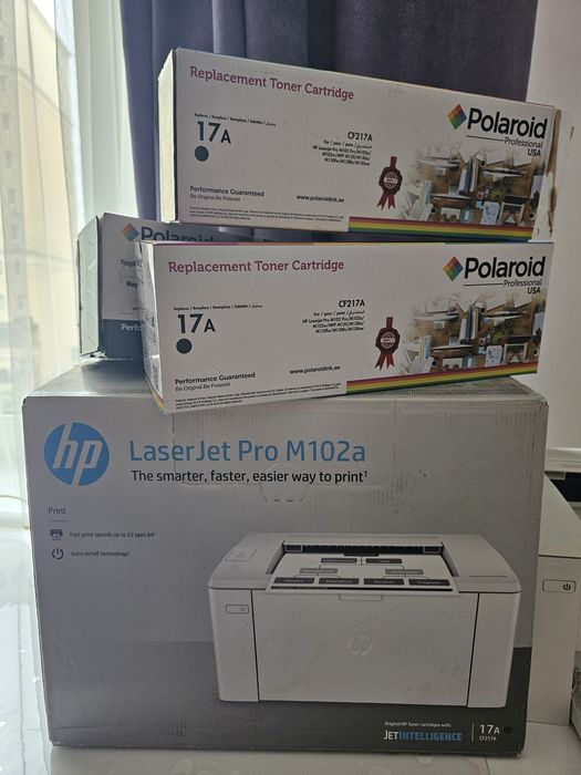 Принтер HP LaserJet Pro M102a+3 картриджі