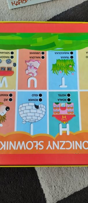 Gra marcheweczka ABC słowa i zdania