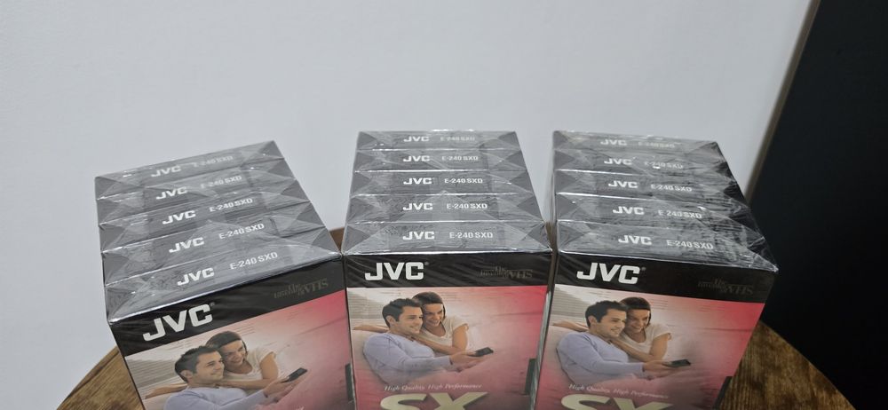 Kasety video VHS Jvc
