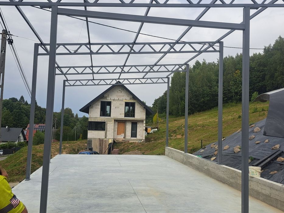 Wiązary/ Hale/ Wiaty. Konstrukcje stalowe
