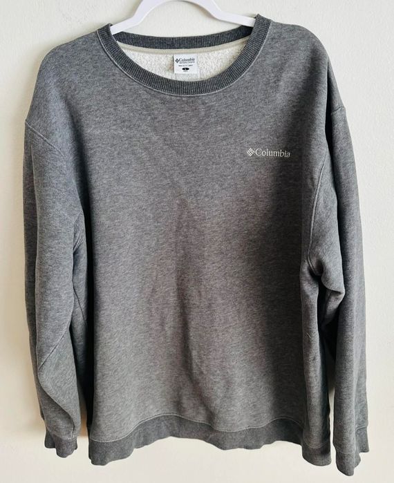 Bluza Columbia Crewneck | Szara Melange | Męska L | Stan Idealny