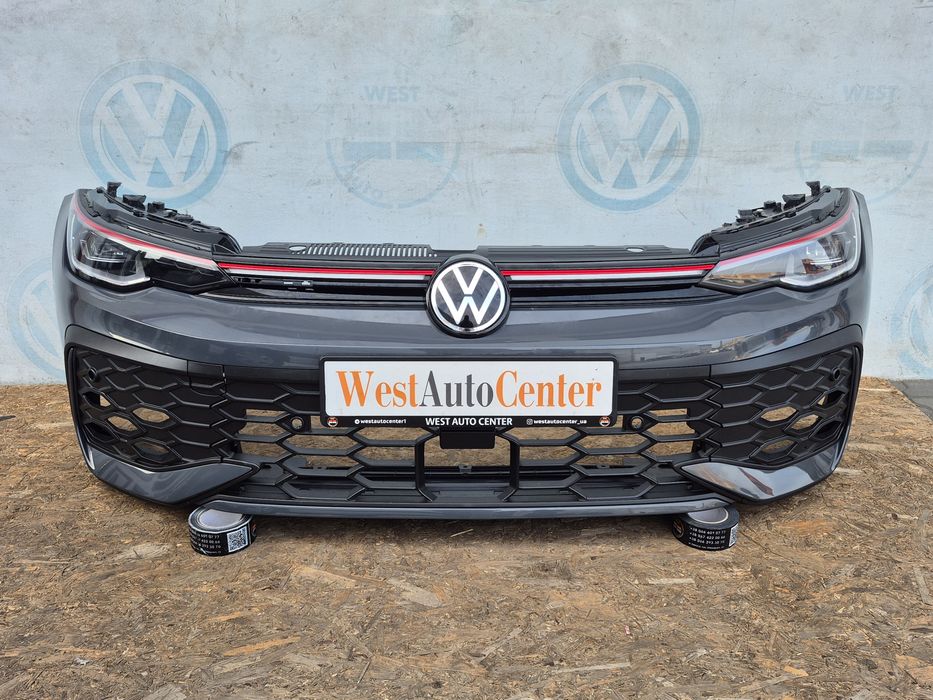 Golf VIII GTI 2024 2025 2026 бампер фари решітка решотка фара гольф 8