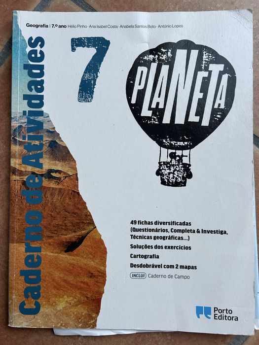 Caderno de atividades Geografia 7