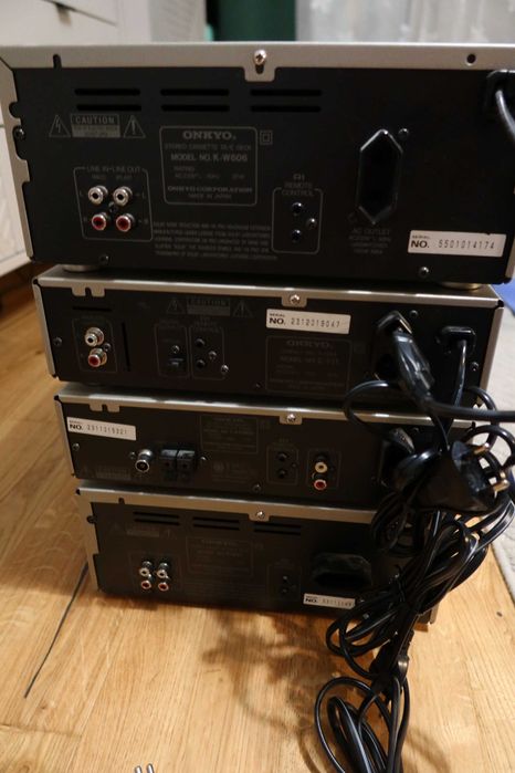 WIeża Onkyo k-611 , k-w606 , c-711 , t-411 RDS
