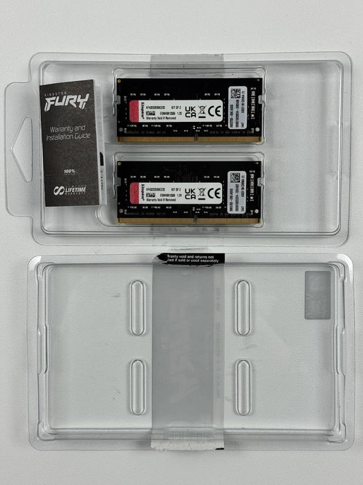 Оперативна пам'ять Kingston FURY Impact DDR4 SODIMM 2x16GB 3200MHz