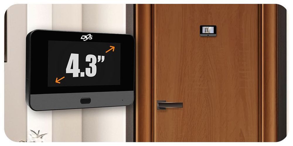DVS-VDV165MS-T wizjer elektroniczny WiFi 2Mpx 4,3" audio aplikacja Tuya Smart