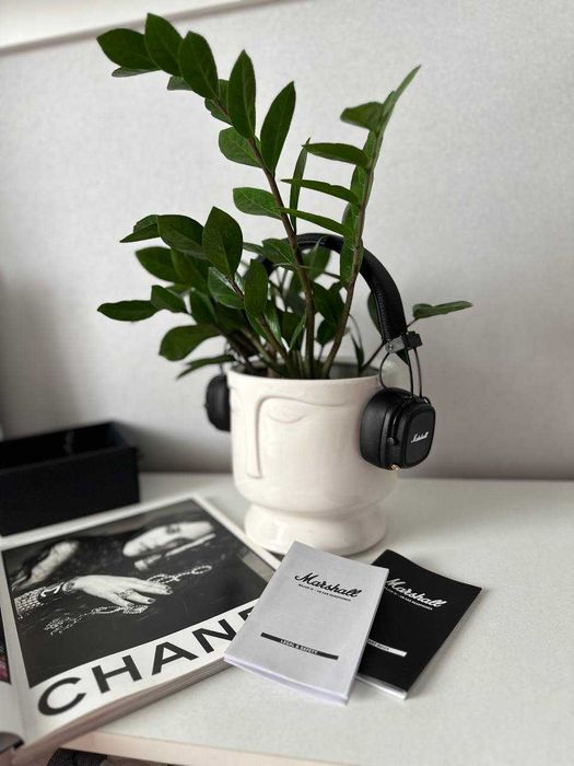 Marshall Major 4 чорні —і Bluetooth навушники з автономністю 80 годин