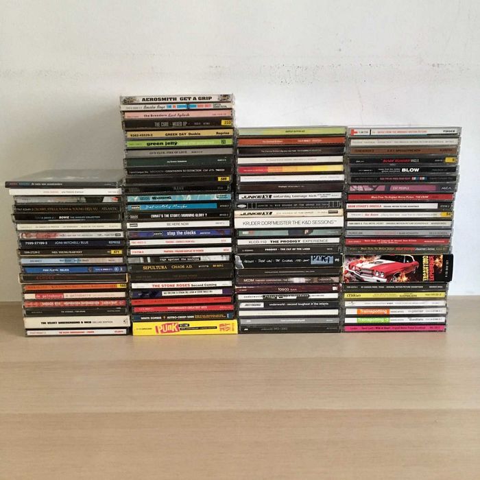 CDs de música - pop rock eletrónica bandas sonoras