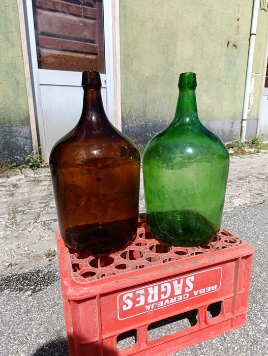 Garrafão/Garrafões de vidro, decorativos, de 5l