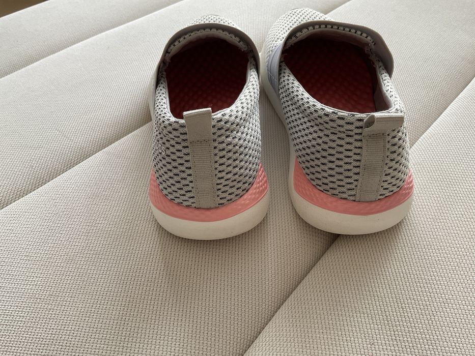 Crocs W8 слипоны, балетки наш 38 полноразмерные