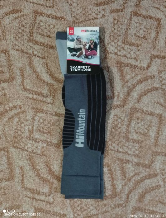 Skarpety długie Narciarskie Snowboardowe Termiczne Hi Mountain