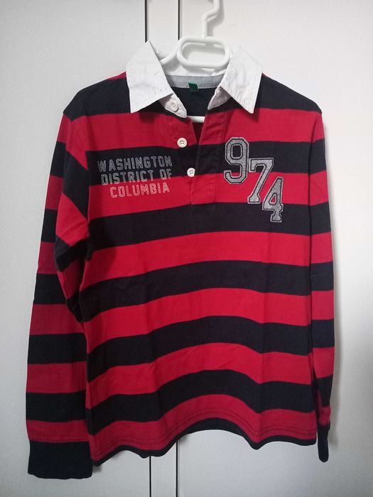 Polo manga comprida Benetton 11 A