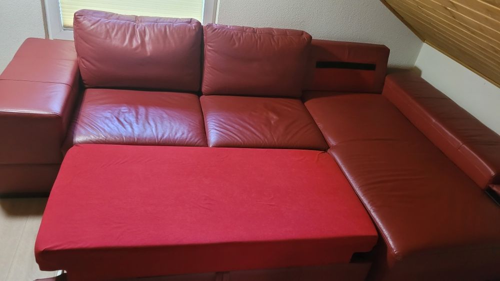 Narożnik skóra firmy Optisofa