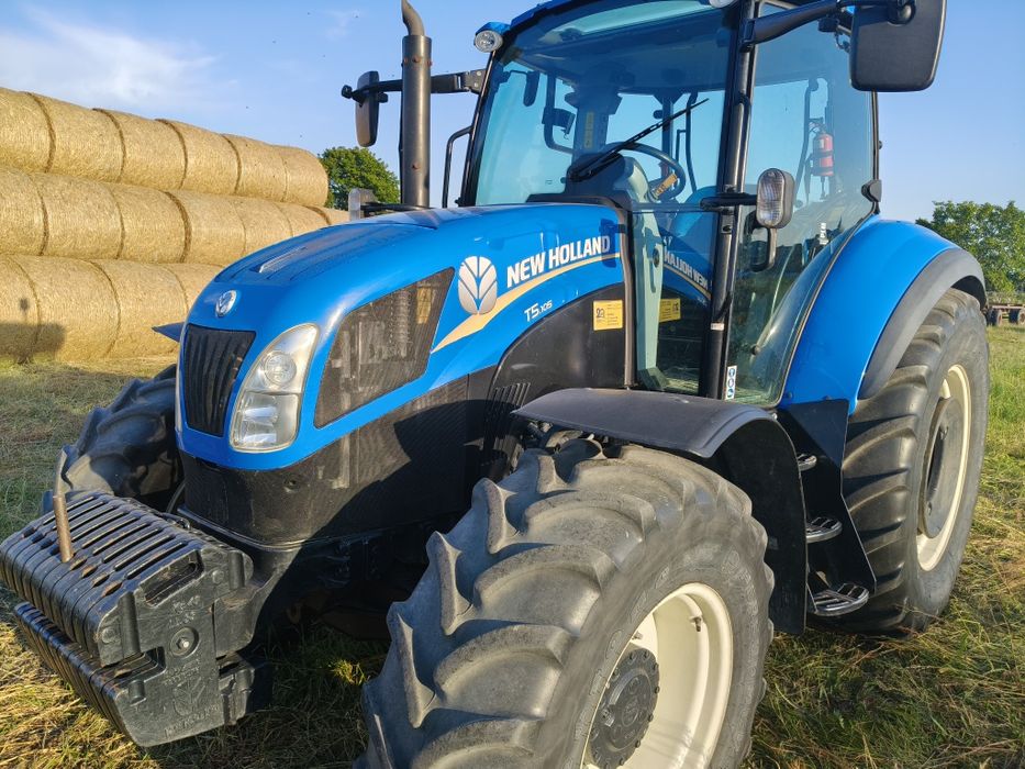 New Holland T5.105 Zamiana Stan Idealny(1890mth) Krajowy Pierwszy