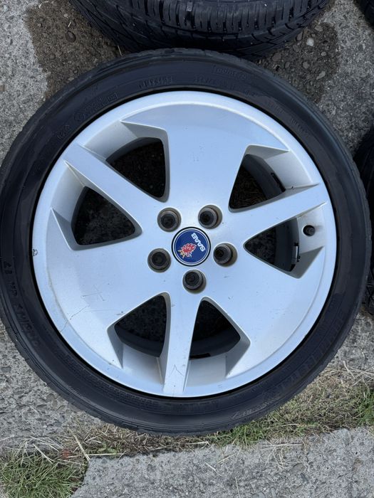 Oryginalne Alufelgi Koła Saab Opel 5X110 ET49 225/45R17