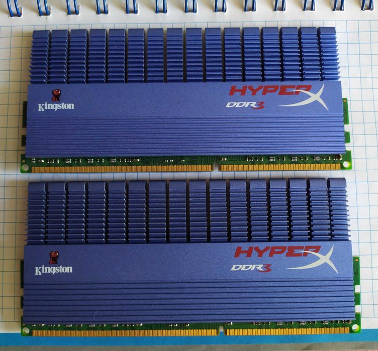 Пара оперативної пам'яті Kingston HyperX  DDR3 4Gb (2x2Gb)