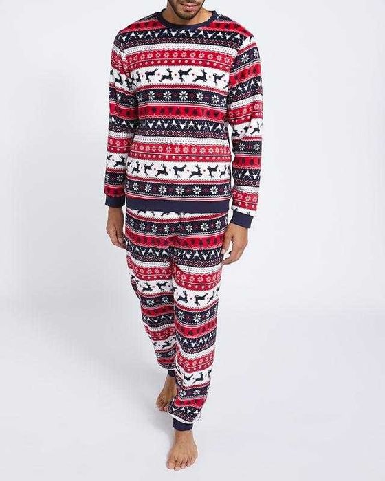 Пижама мужская из пушистого флиса dunnes, англия. размеры: м, l, xl ,xxl