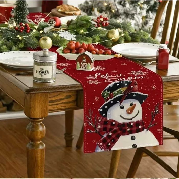 Bieżnik Świąteczny na Stół Obrus Święta Wigilijny wym. 180x33cm