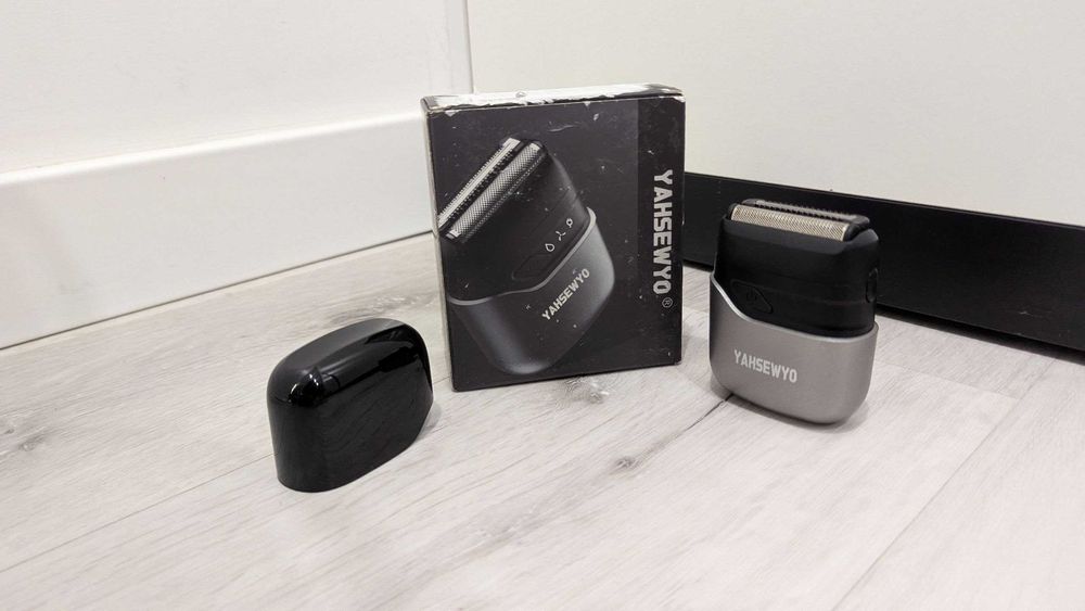 Електробритва YAHSEWYO чоловіча акумуляторна сіткова бритва