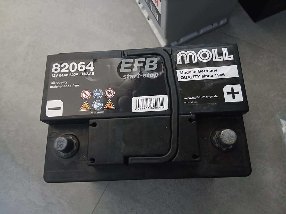 akumulator,bateria 63AH ,75ah, 62ah,65ah efb agm