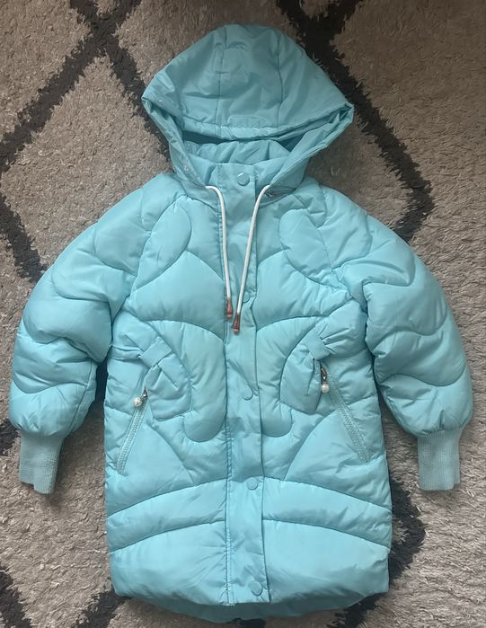 Куртка блакитна дитяча демісезон зима