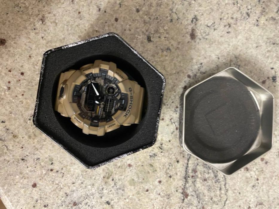 годинник Casio G-Shock GA-700CA-5A (Песочний камуфляж)