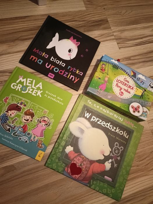 Mała rybka Mela loteryjka gra przedszkole