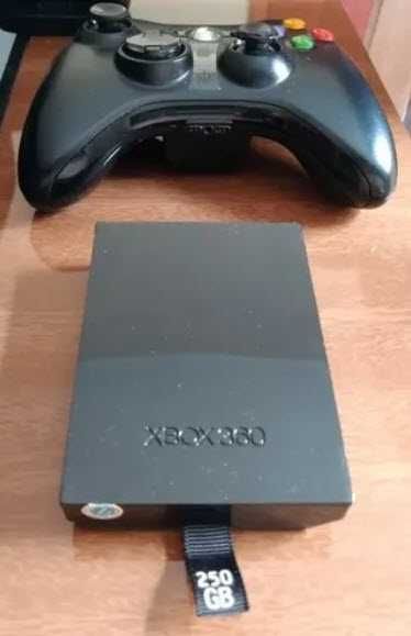 Xbox 360 Desbloqueado 250gb com Kinect e Jogos
