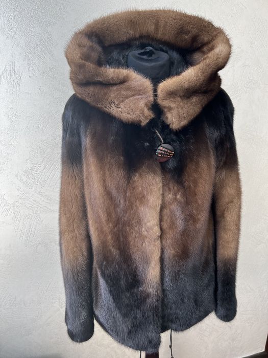 Шуба автоледи норковая С-М