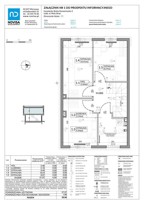 4-pokojowy dom 74m2 + ogródek Bez Prowizji