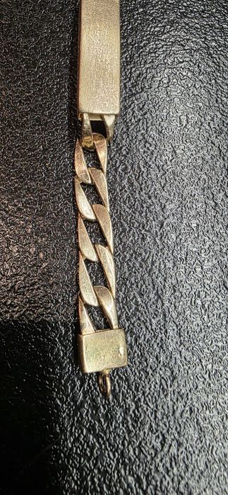 Bransoletka ZŁOTA 585 MĘSKA 21g