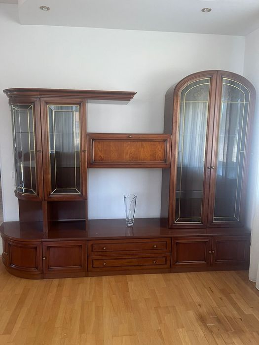 Стінка для вітальні, сервант з натурального дерева, Італія