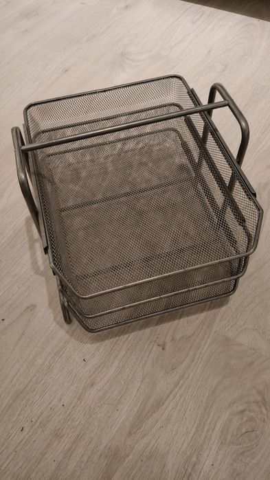 Suporte de Papéis de Secretária (3 Níveis)