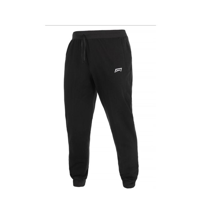 Spodnie dresowe męskie ze ściągaczem,dresy, M/170 czarne,grafit,granat