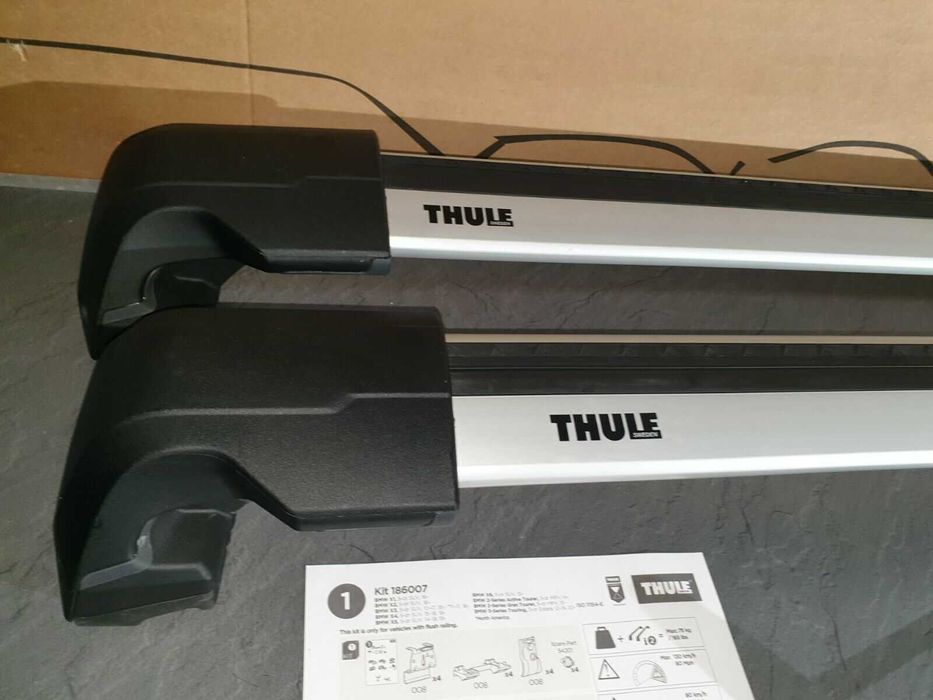 КИТ + поперечины 7206 WingBar EDGE 7207 evo 7106 інтегровані рейлінги