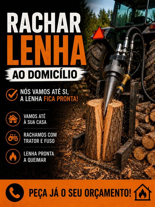 Rachar Lenha ao Domicílio