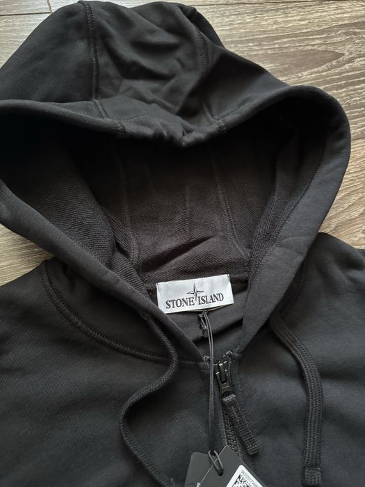 Кофта / Зип-Худи Stone Island Black Original