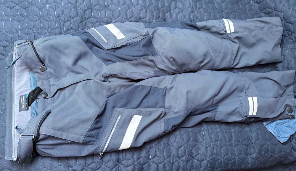 Kurtka+spodnie: BMW Motorrad Aravis AIR, niebieski, męski