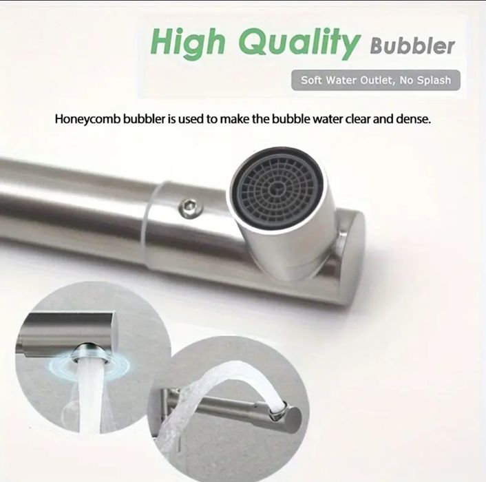 Водопроводный вращающийся кран смеситель